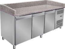 CNJT commercial ventilated refrigerator pizza counter